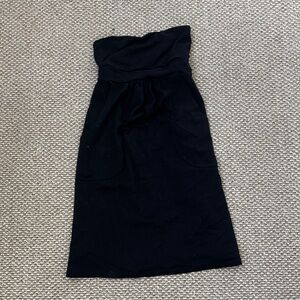 Susana Monaco Elegant Black Strapless Dress